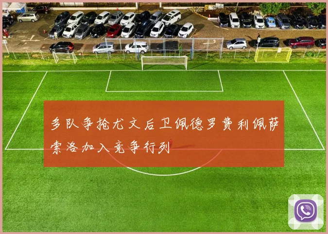 多队争抢尤文后卫佩德罗费利佩萨索洛加入竞争行列